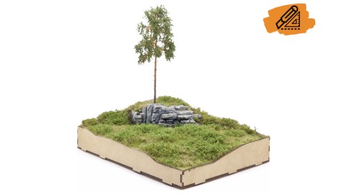 Rotsen & Scenery diorama