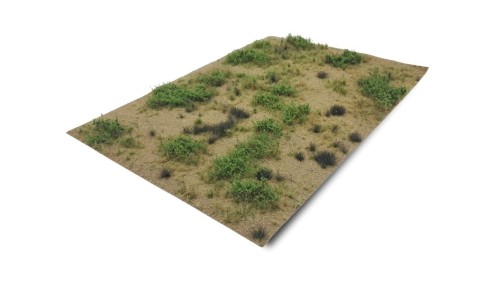 Woestijn met struiken - type 1, 21 x 29 cm