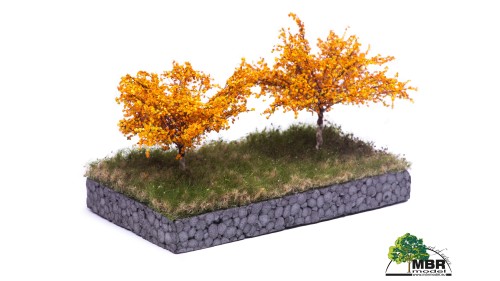 Appelboom, 7 cm, herfst, geschikt voor H0