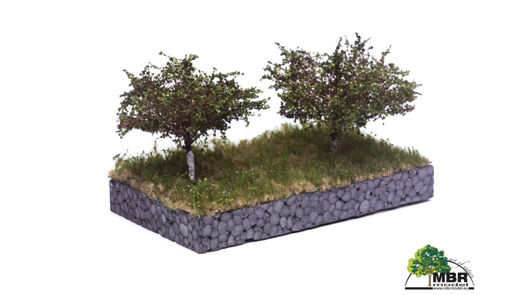 Appelboom zonder appels, 7 cm, geschikt voor H0