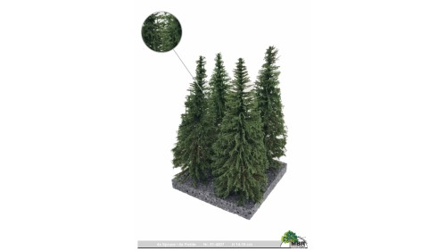 Set sparren, 18-21 cm, 4 stuks
