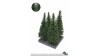 Set sparren, 18-21 cm, 4 stuks